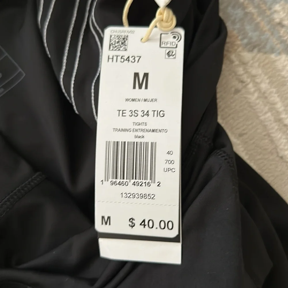 NWT • adidas • high rise tight fit training tights - Picture 7 of 7
